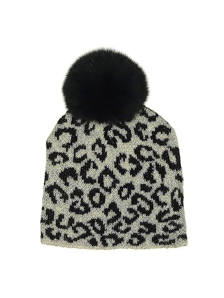 Jocelyn Black Ivory Beanie One size - photo 1