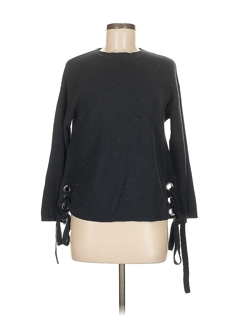 Pre-owned Assorted Brands Pullover Sweater In Black