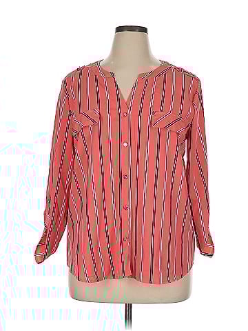 Adrienne Vittadini Long Sleeve Blouse (view 1)