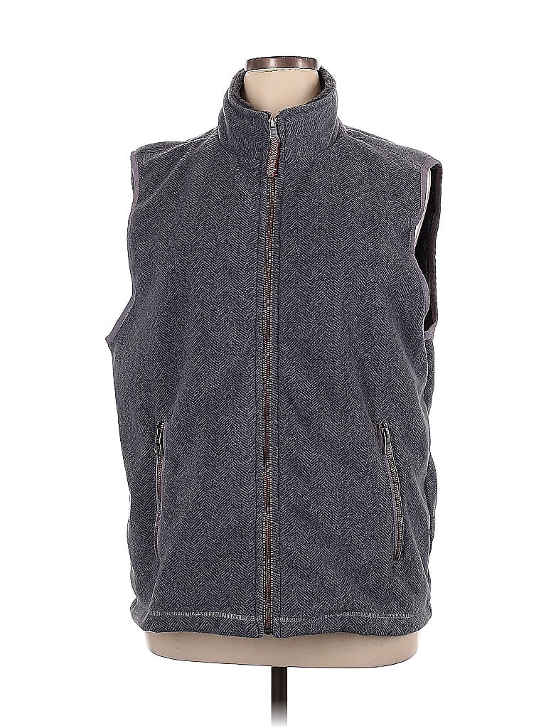 True Grit 100% Polyester Gray Vest Size XL - photo 1