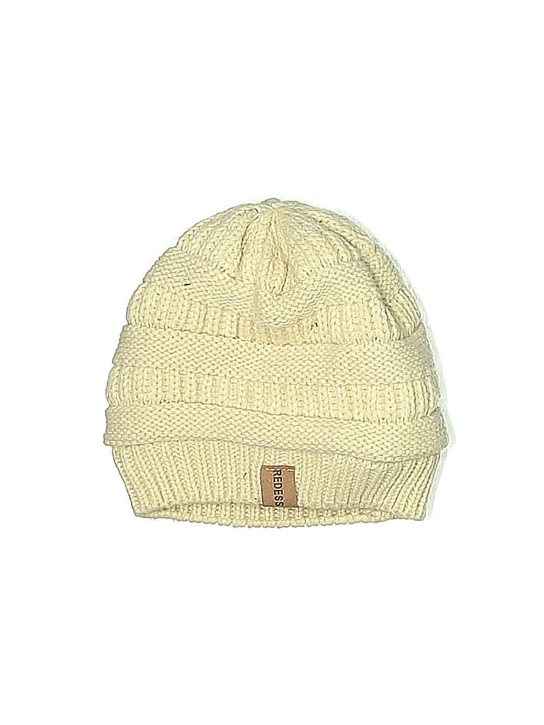 Pre-owned Assorted Brands Kids' Beanie Hat In White