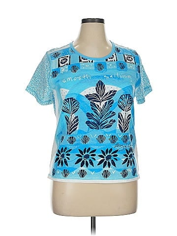 Sigrid Olsen Short Sleeve Top (view 1)