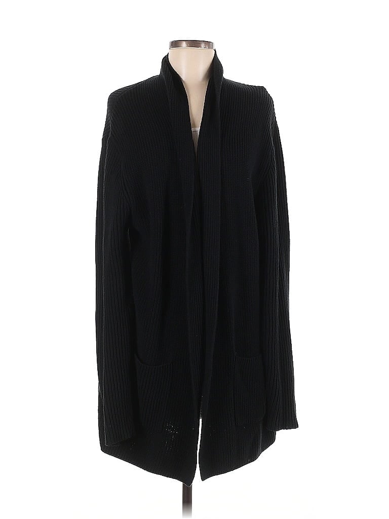 Pre-owned Inc International Concepts Cardigan Sweater In Black