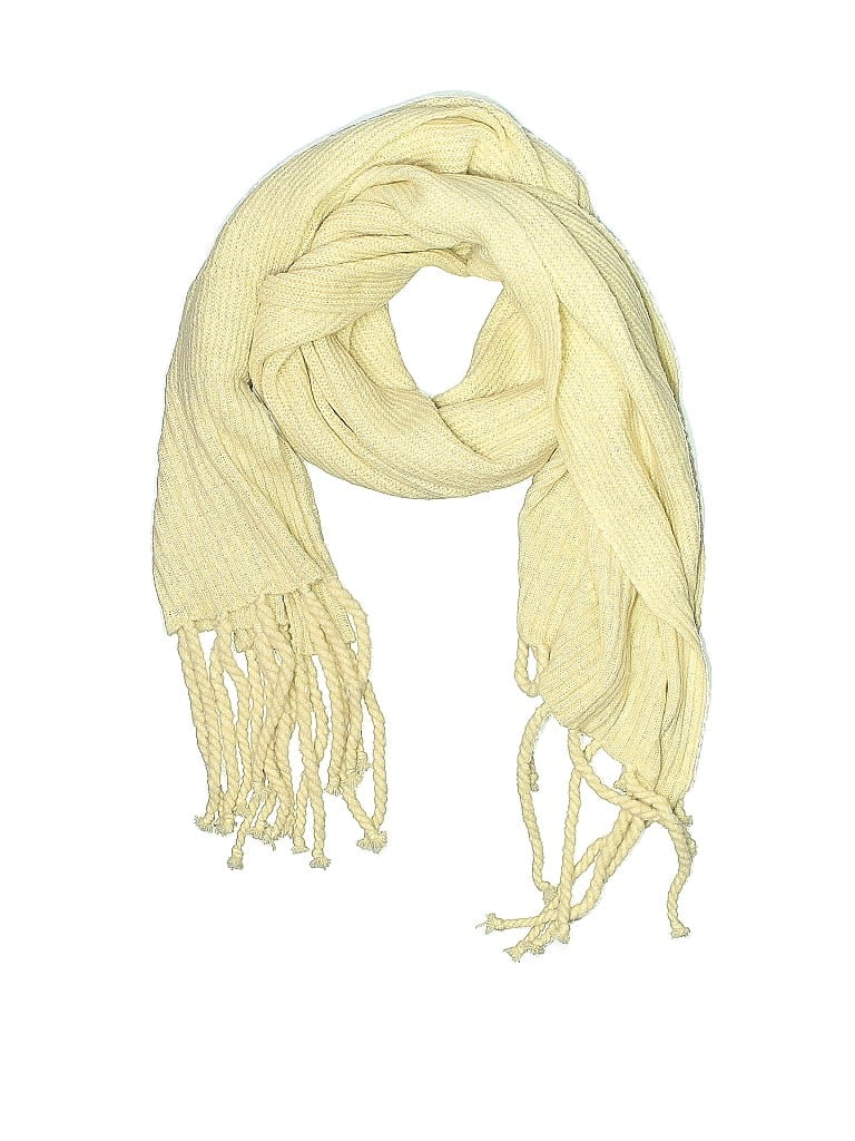 Free People Yellow Ivory Scarf One size - photo 1