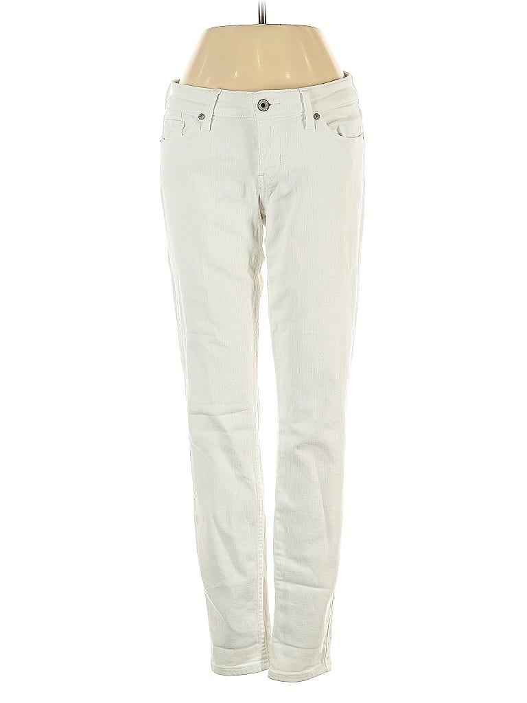 Pre-owned Guess Jeans In White