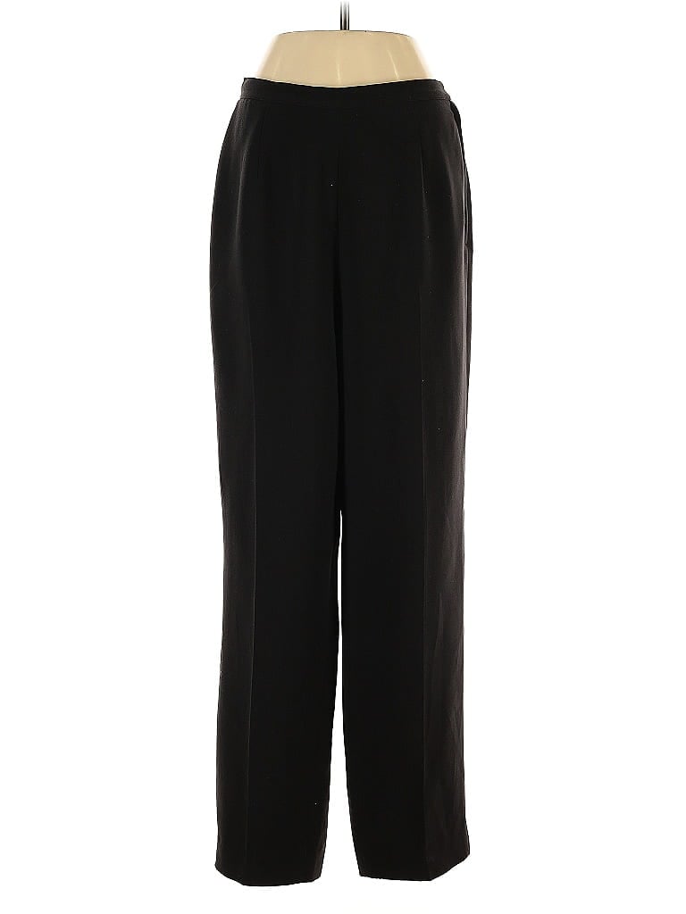 Pre-owned Larry Levine Dress Pants In Black