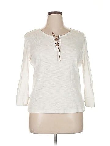 Chaps 3/4 Sleeve T-Shirt (view 1)