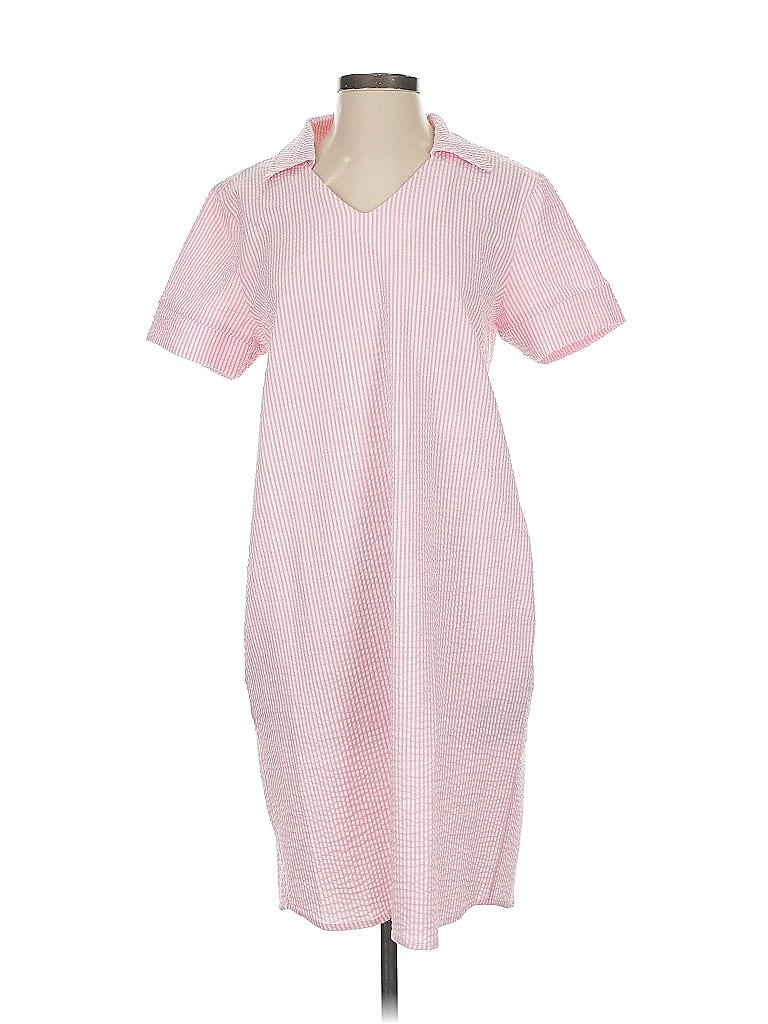 Pre-owned Peace Of Cloth Casual Dress In Pink