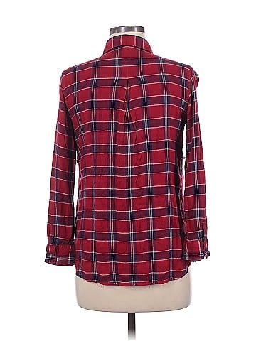 Isabel Maternity Long Sleeve Button-Down Shirt (view 2)