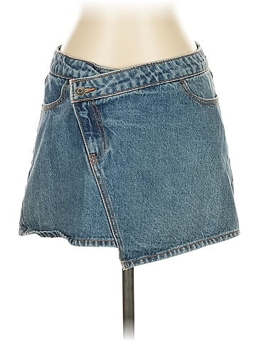 Future Collective Denim Skirt (view 1)