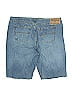 Express 100% Cotton Blue Denim Shorts Size 11 - 12 - photo 2