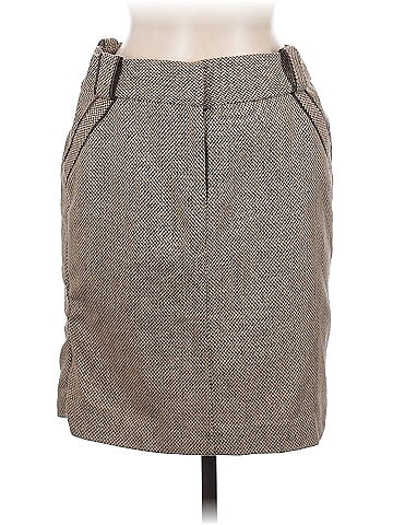 British Khaki Formal Skirt (view 1)