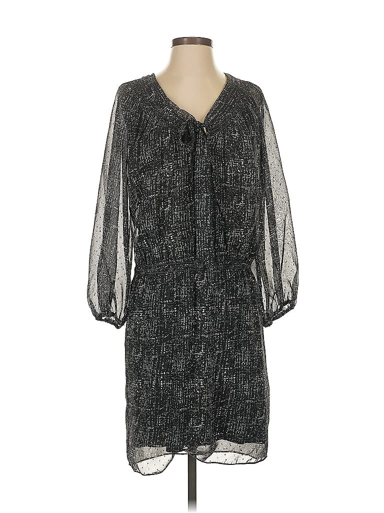 Pre-owned Max Studio Casual Dress In Gray