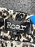 Roar 100% Polyester Animal Print Brown Black 3/4 Sleeve Blouse Size XS - photo 6