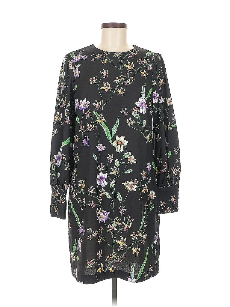 Pre-owned H&m Casual Dress In Black