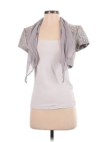Badgley Mischka Silk Cardigan (view 1)