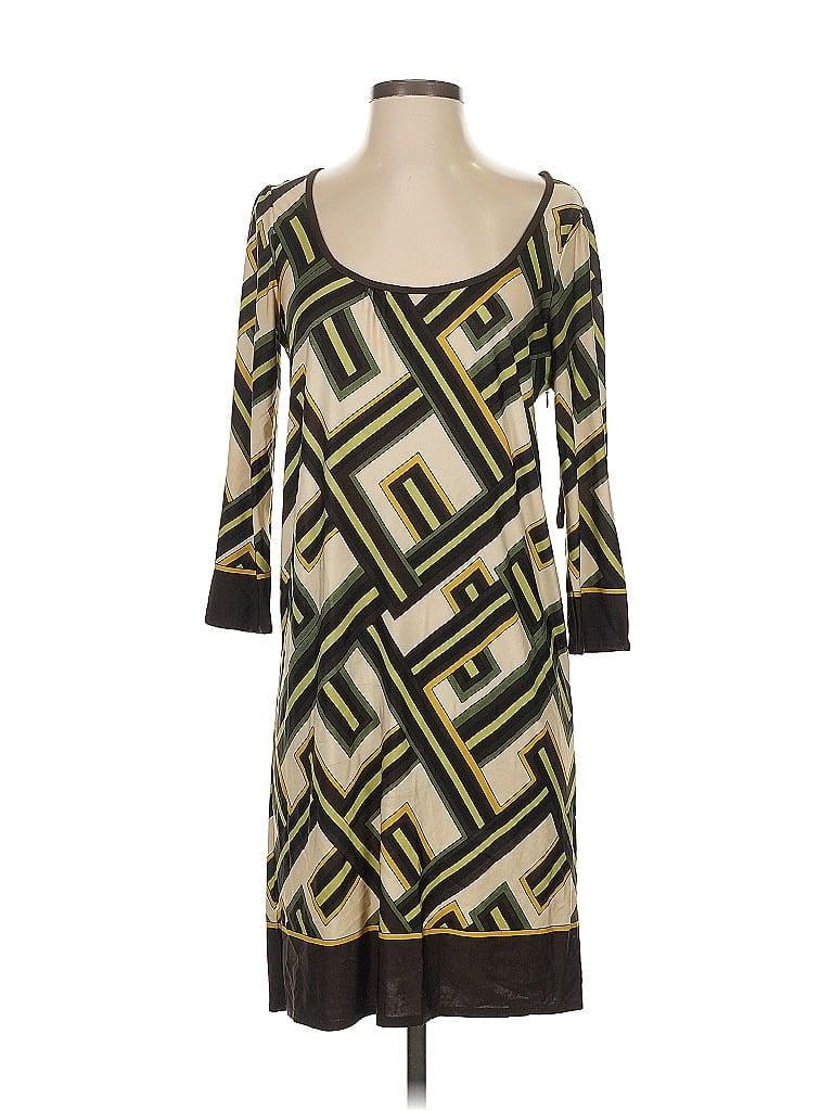 Pre-owned Ann Taylor Loft Casual Dress In Green