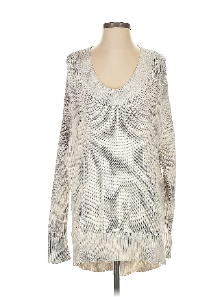 Pre-owned Aerie Pullover Sweater In Silver