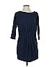 Tibi Solid Blue Casual Dress Size S - photo 1