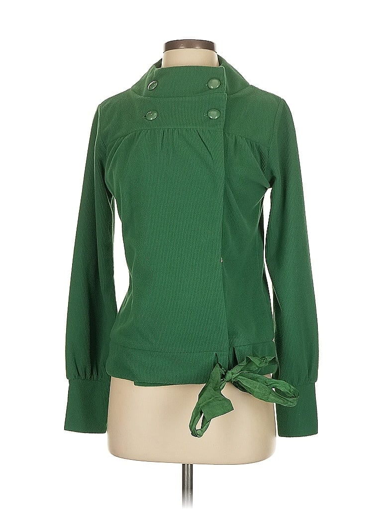 Pre-owned Unbranded Cardigan Sweater In Green