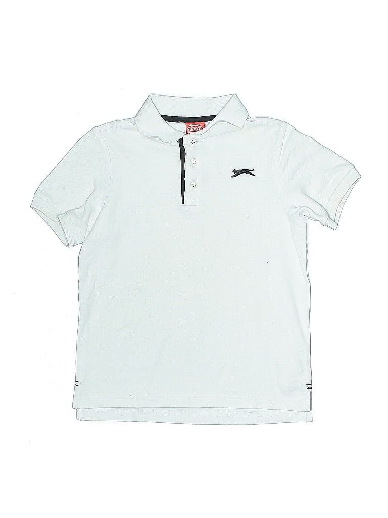Slazenger Silver Short Sleeve Polo Size 10 - photo 1