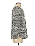 Nic + Zoe 100% Polyester Silver Long Sleeve T-Shirt Size XS - photo 4