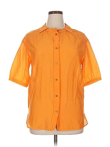 Moschino Cheap And Chic 3/4 Sleeve Button-Down Shirt (view 1)