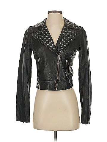 Trouve Leather Jacket (view 1)