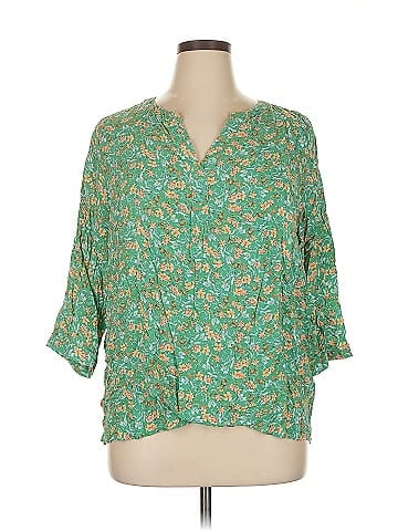 Jones & Co 3/4 Sleeve Blouse (view 1)
