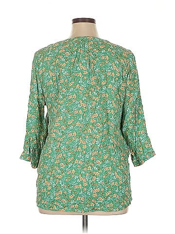 Jones & Co 3/4 Sleeve Blouse (view 2)