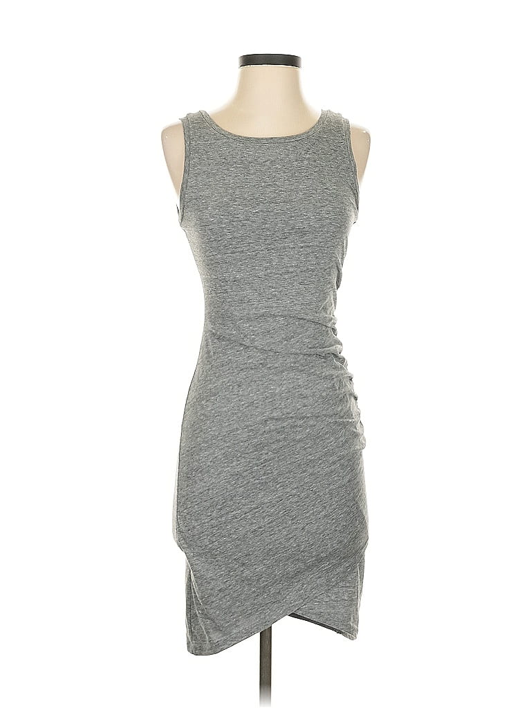 Pre-owned Leith Casual Dress In Gray