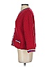 Frances Valentine 100% Lambswool Red Wool Cardigan Size S - photo 4