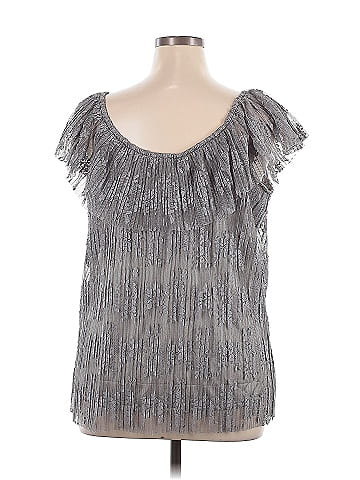 Indigo Rose Sleeveless Blouse (view 2)