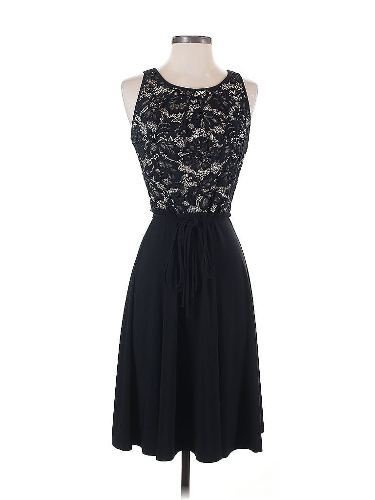 Pre-owned Dressbarn Cocktail Dress In Black