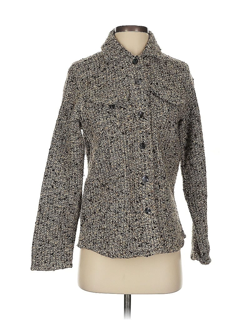 Chico's Design Tweed Gray Jacket Size S - photo 1