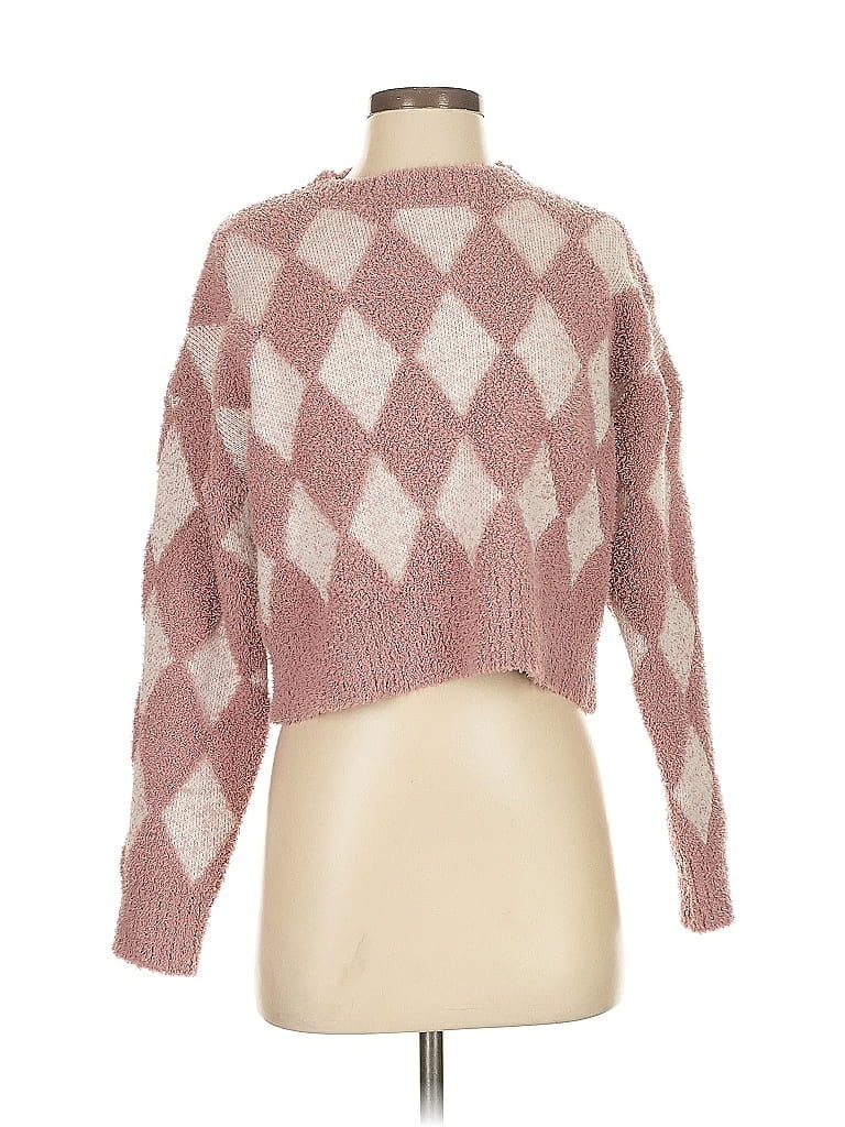 Pre-owned Dreamers By Debut Pullover Sweater In Pink