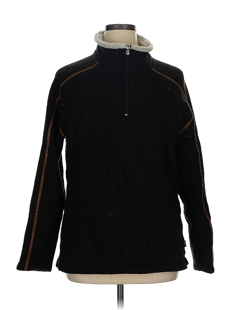 Kuhl Black Brown Turtleneck Sweater Size XXL - photo 1