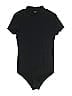 Beautees Solid Black Short Sleeve Onesie Size 7 - photo 1