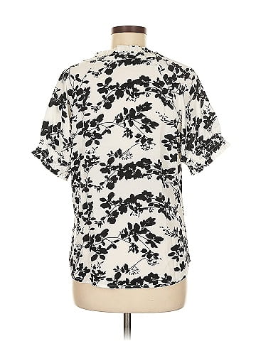 Allegra K Short Sleeve Blouse (view 2)