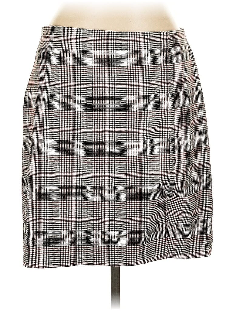 Pre-owned Rachel Zoe Tjx Formal Skirt In Gray