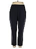 Athleta Solid Black Active Pants Size 14 - photo 1