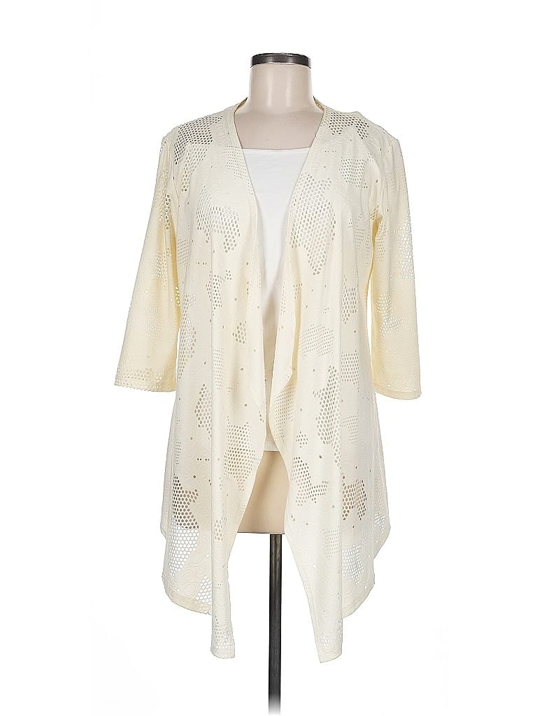 Pre-owned Clara Sun Woo Kimono In White