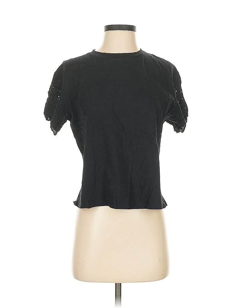 Tiny 100% Cotton Black Short Sleeve T-Shirt Size S - photo 1