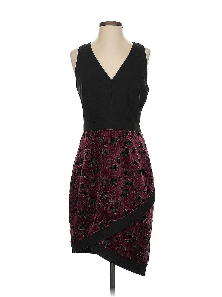 Click to view more detailed imagery on our partner's website Pre-owned Adelyn Rae Cocktail Dress In Burgundy