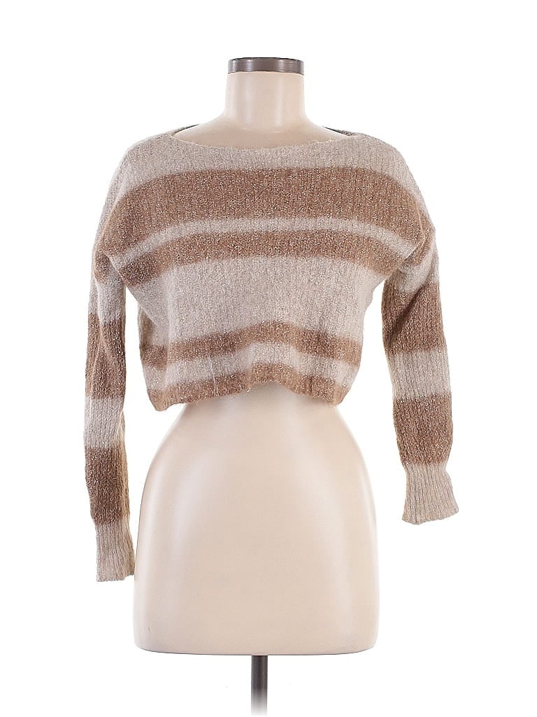 Pre-owned 360 Sweater Pullover Sweater In Brown
