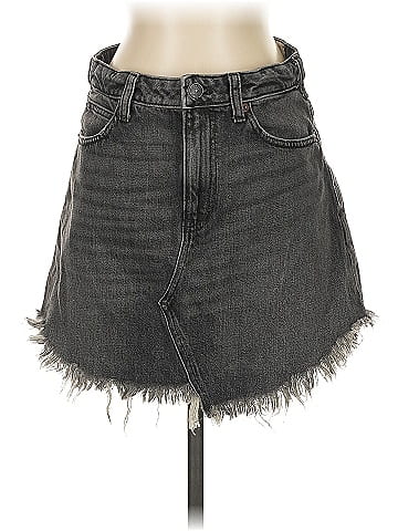 We the Free Denim Skirt (view 1)