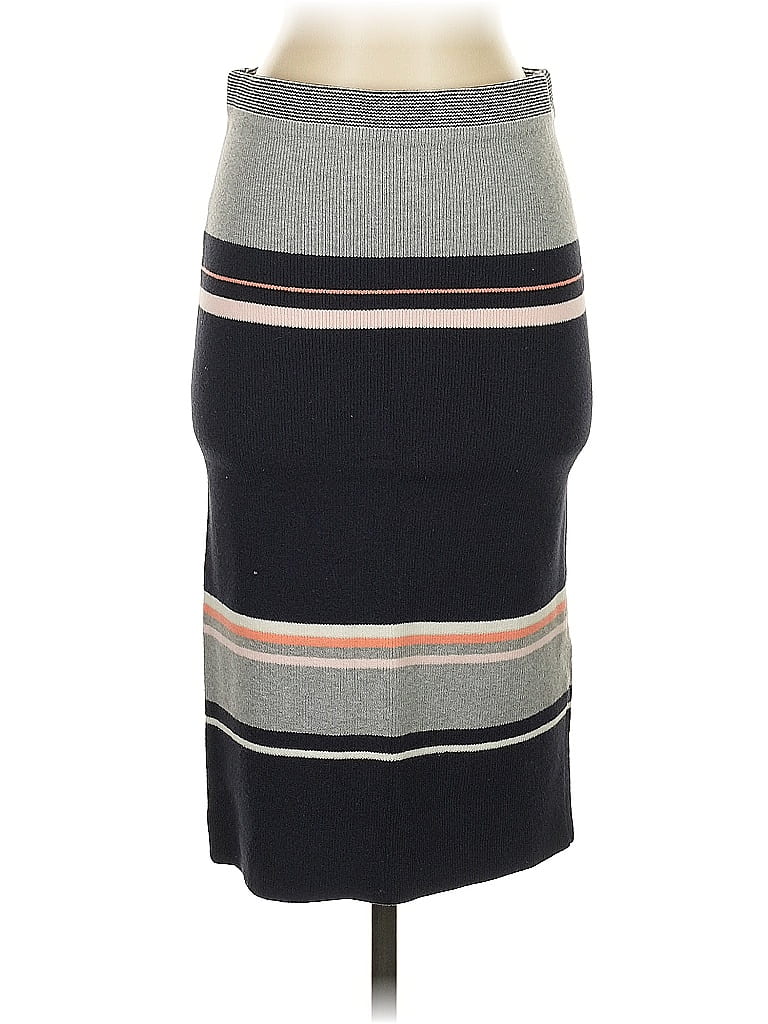 Pre-owned Ann Taylor Casual Skirt In Gray
