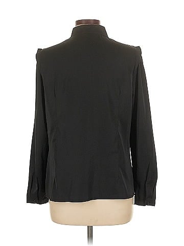 Allegra K Long Sleeve Blouse (view 2)