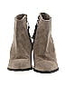 ABLE Local + Global Gray Tan Ankle Boots Size 8 - photo 2