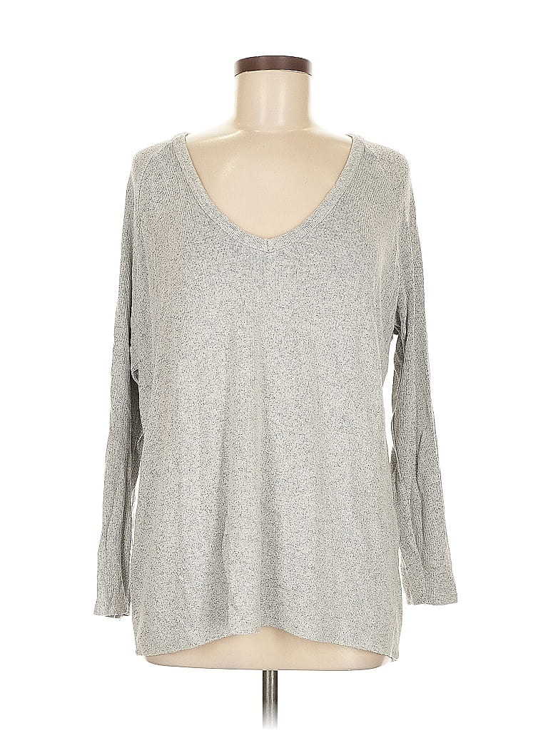 Pre-owned Brandy Melville Pullover Sweater In Gray